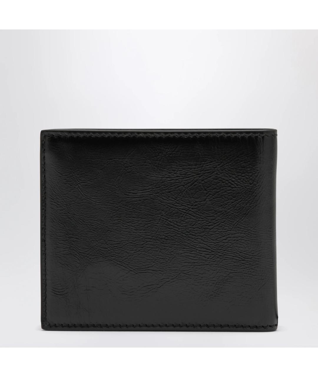 GUCCI Черный кожаный кошелек, фото 2