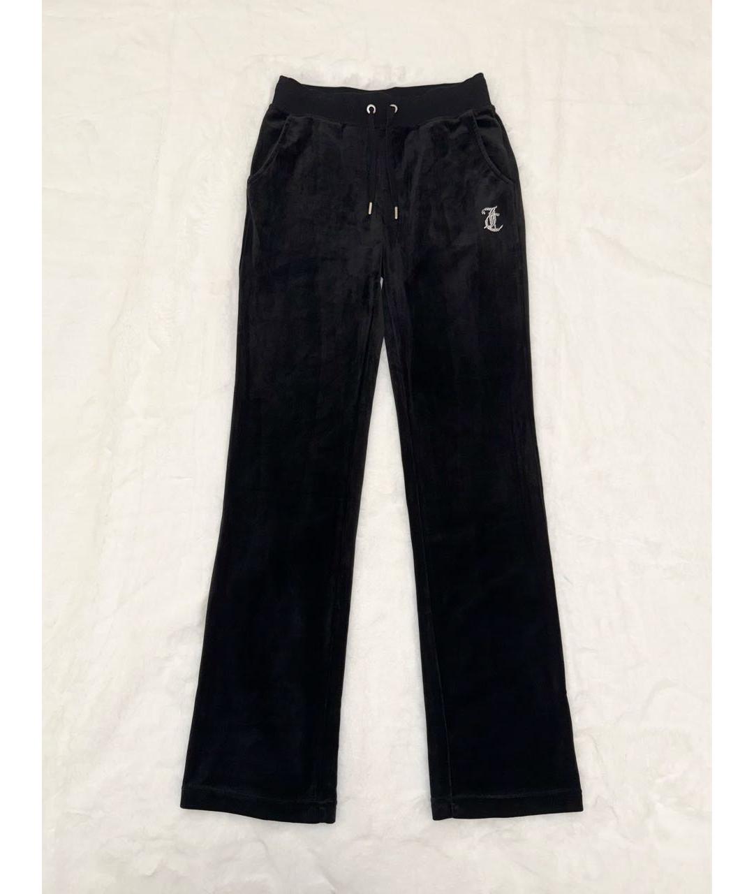 JUICY COUTURE Черный велюровый спортивные костюмы, фото 5