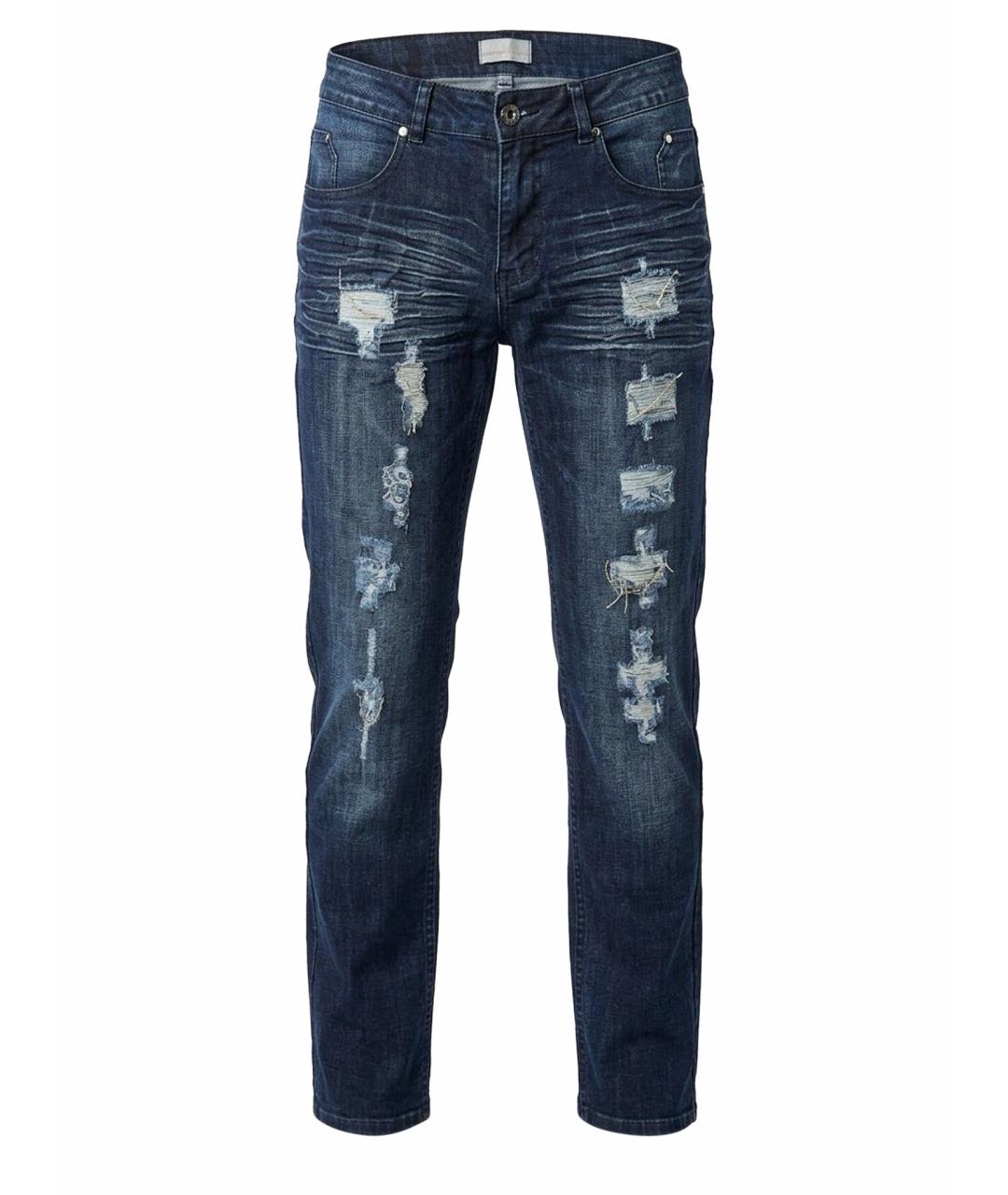 ERMANNO SCERVINO Синие хлопковые детские джинсы, фото 1