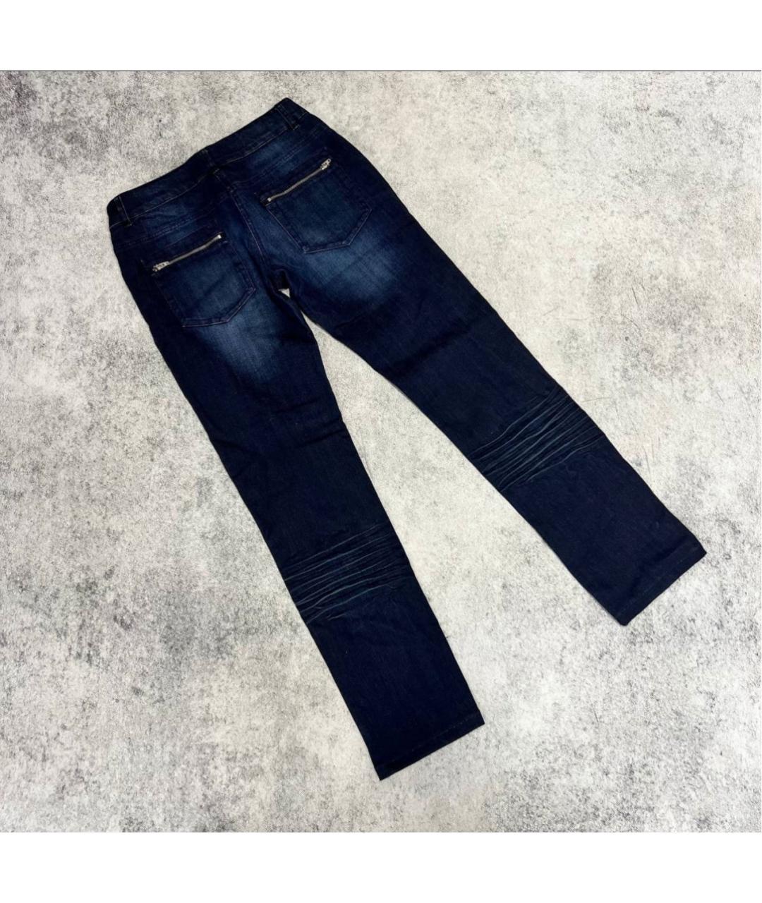 ERMANNO SCERVINO Синие хлопковые детские джинсы, фото 2