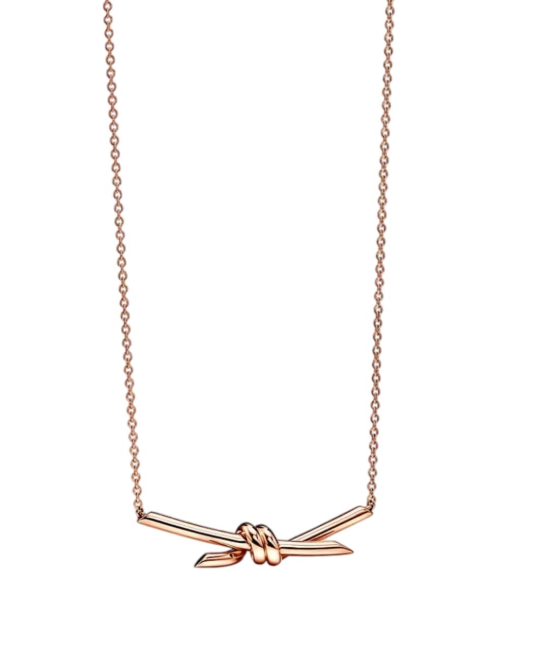 TIFFANY&CO Золотое колье из розового золота, фото 5