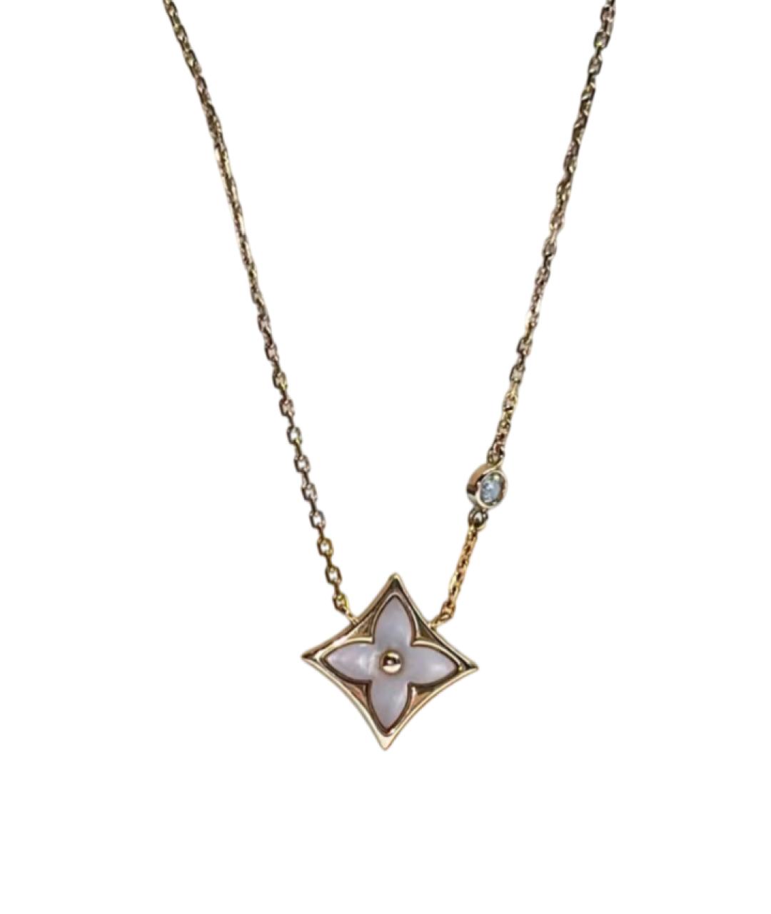 LOUIS VUITTON Золотое колье, фото 6