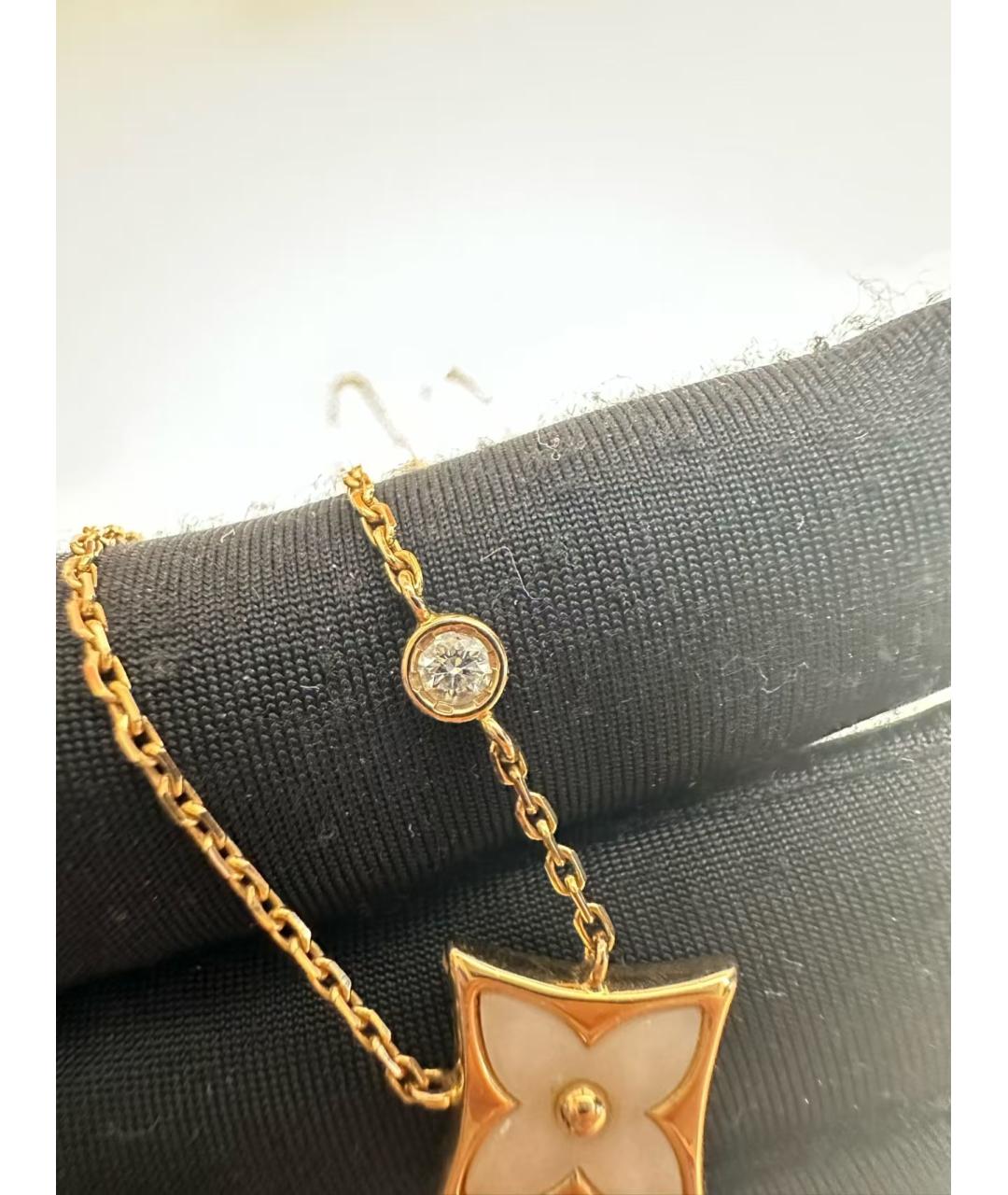 LOUIS VUITTON Золотое колье, фото 4
