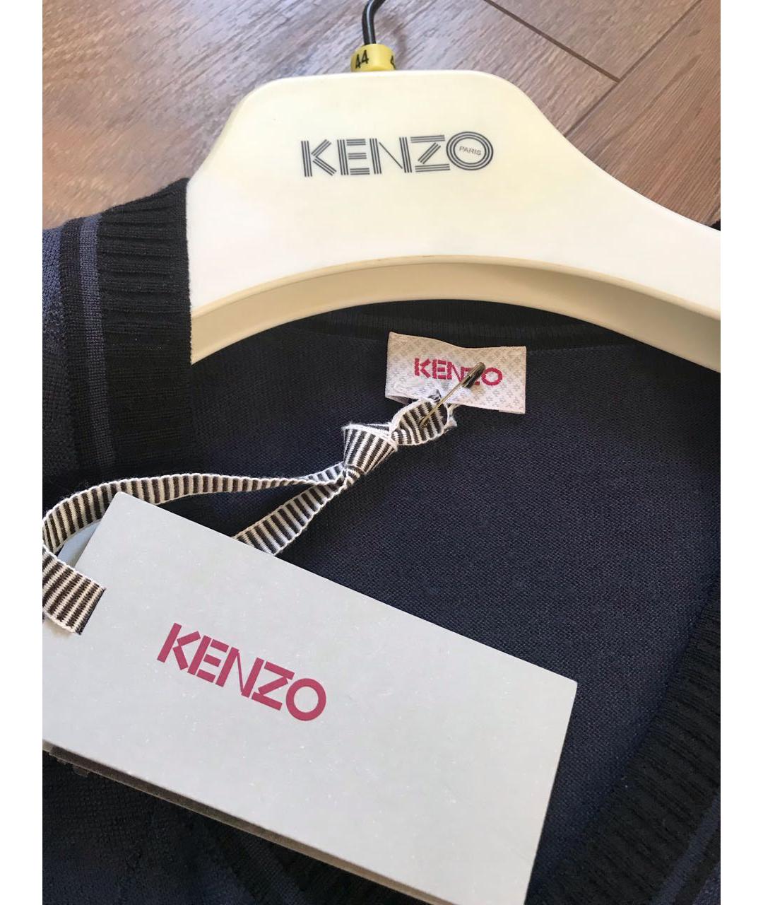 KENZO Мульти шерстяной джемпер / свитер, фото 3