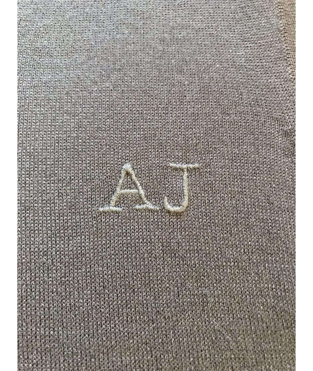 ARMANI JEANS Черная шерстяная жилетка, фото 2