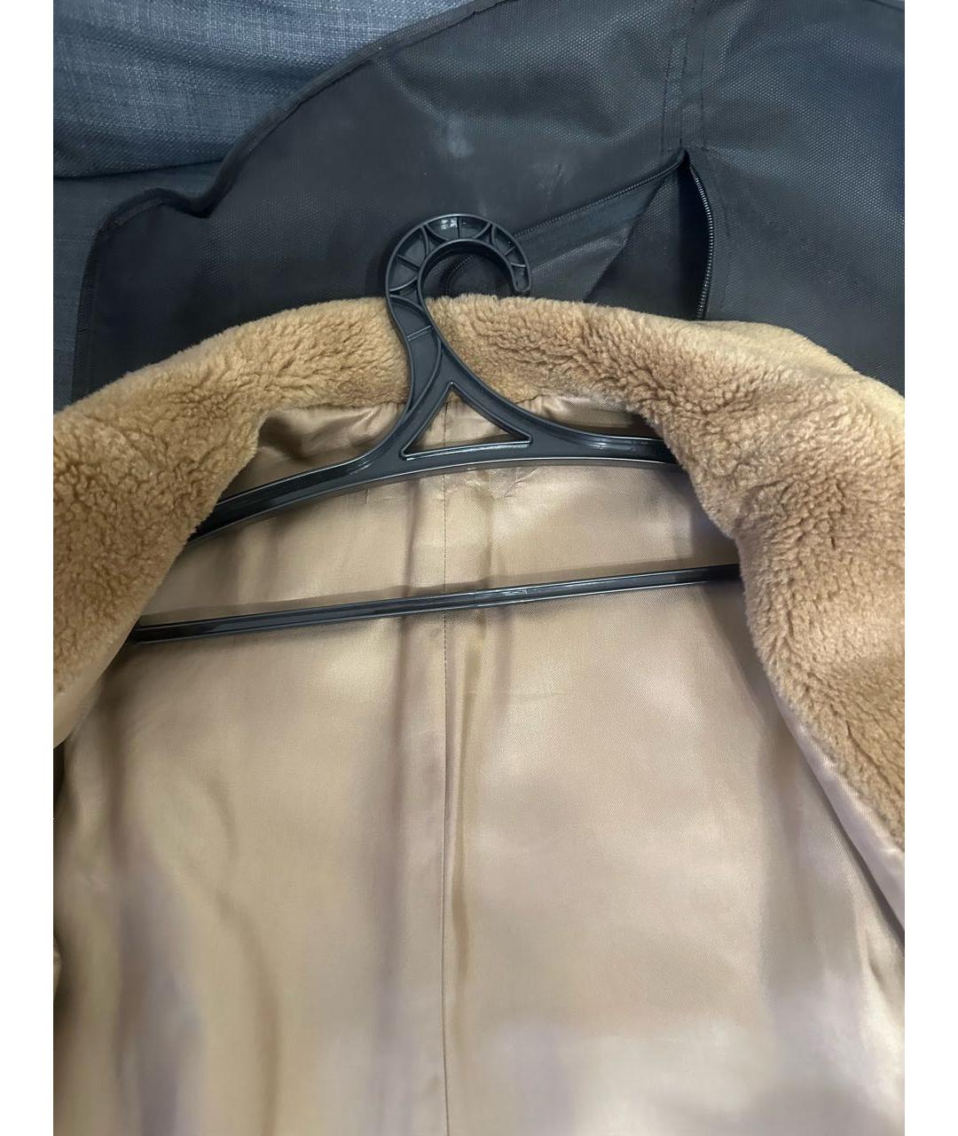 MAX MARA Коричневая шуба, фото 4