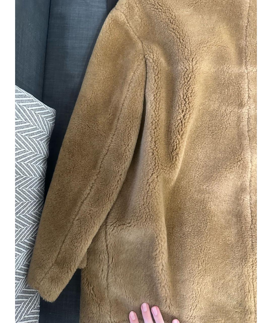 MAX MARA Коричневая шуба, фото 3