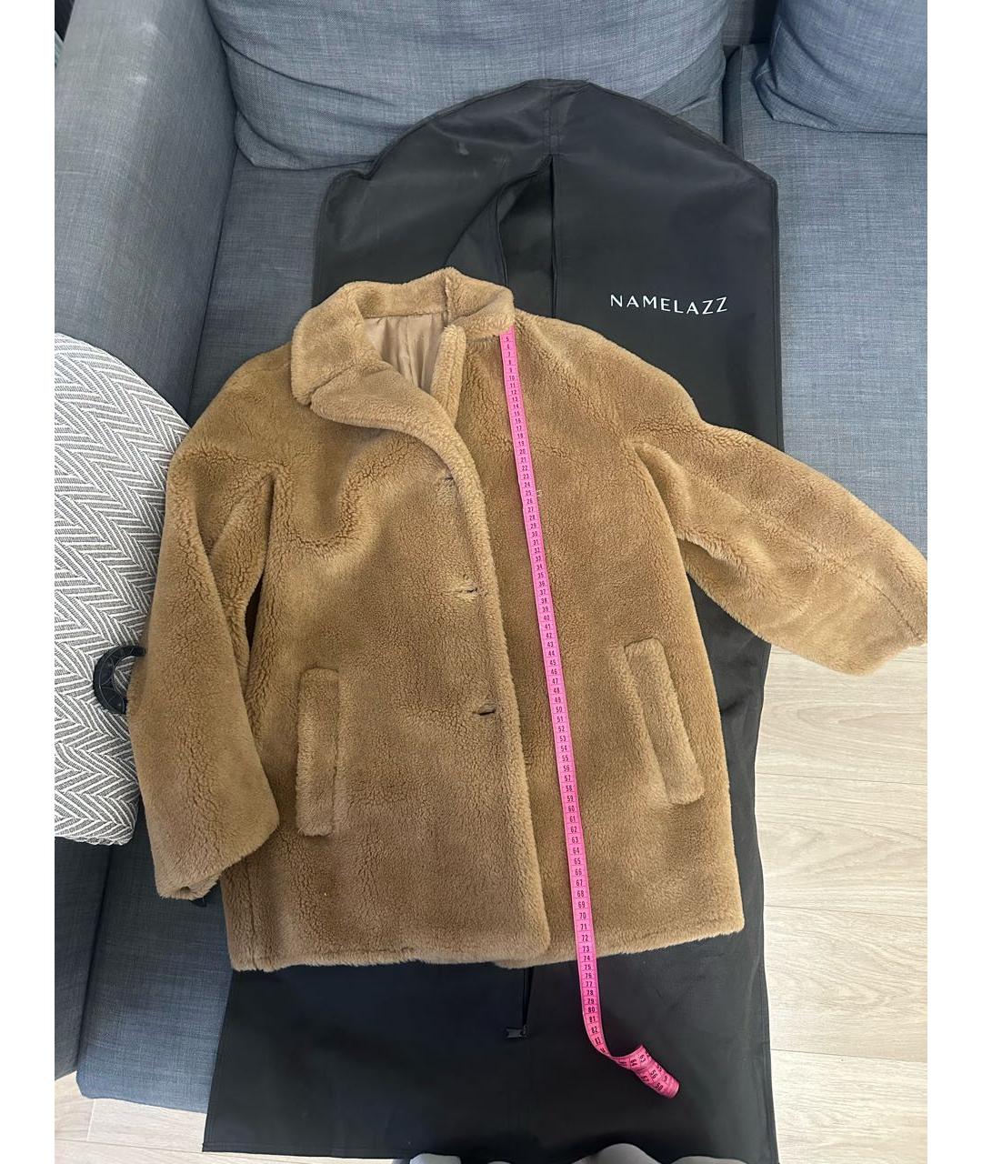 MAX MARA Коричневая шуба, фото 5