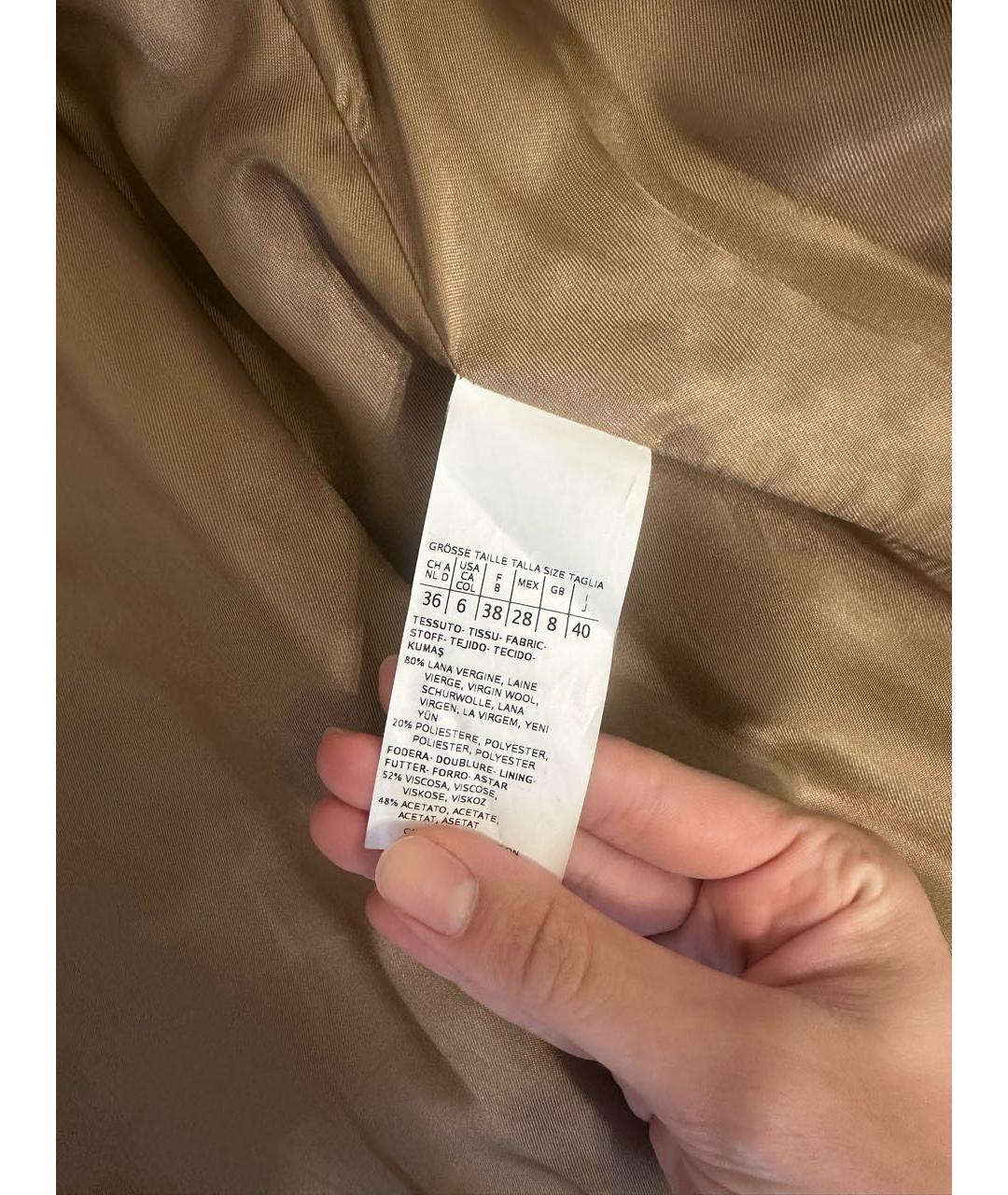 MAX MARA Коричневая шуба, фото 6