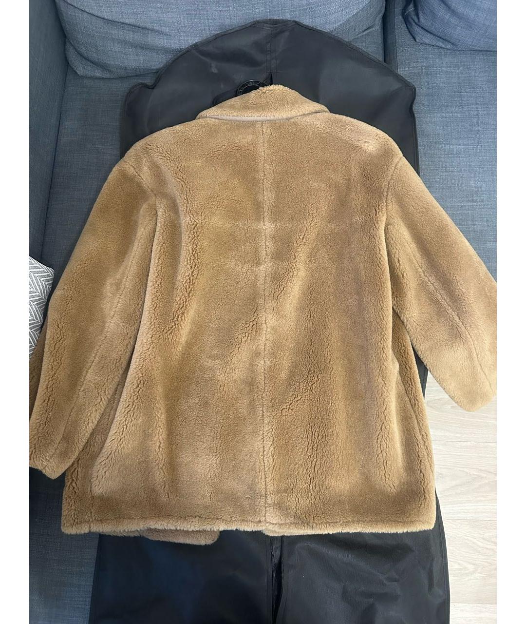 MAX MARA Коричневая шуба, фото 2