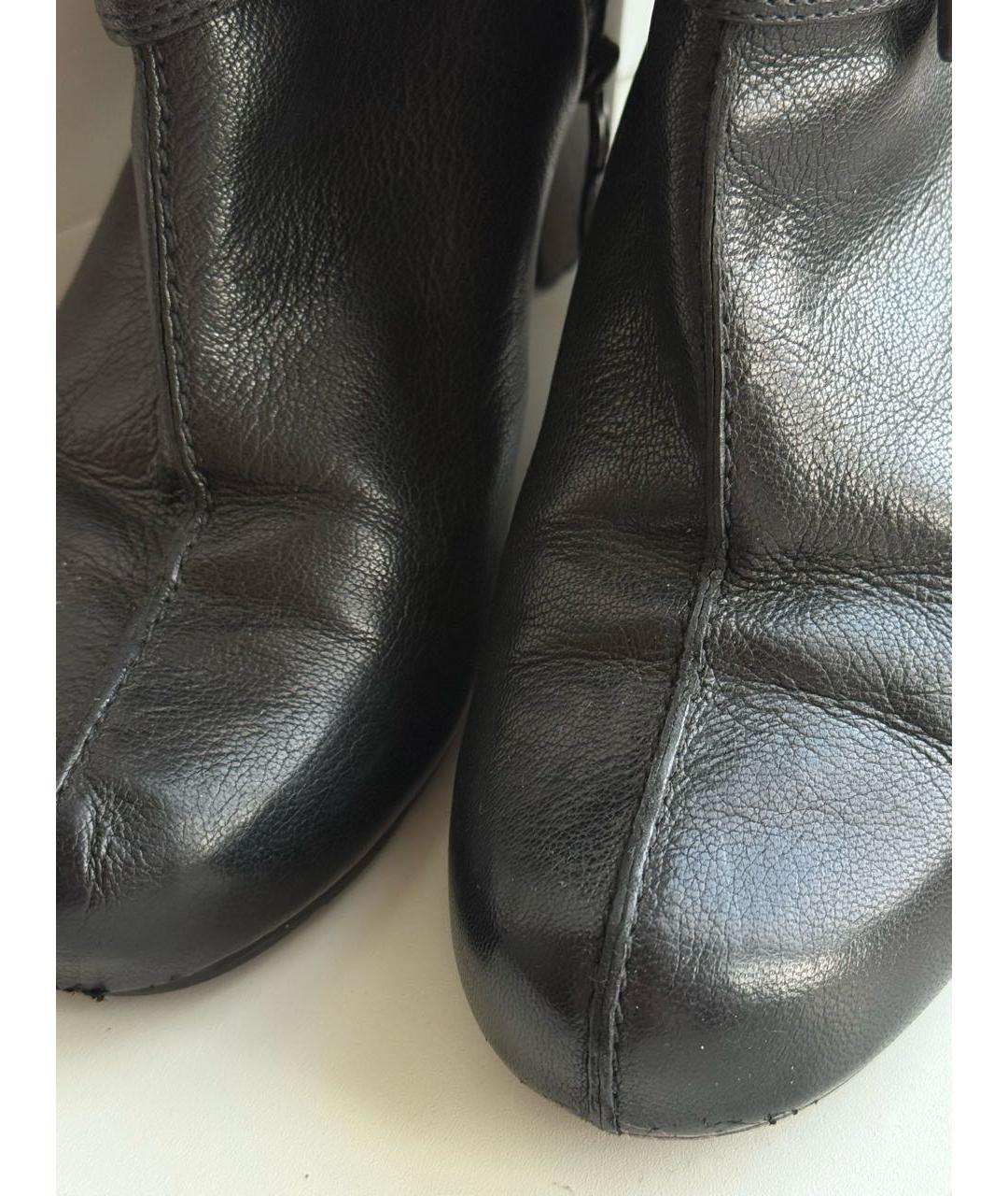 CLARKS Черные кожаные сапоги, фото 3
