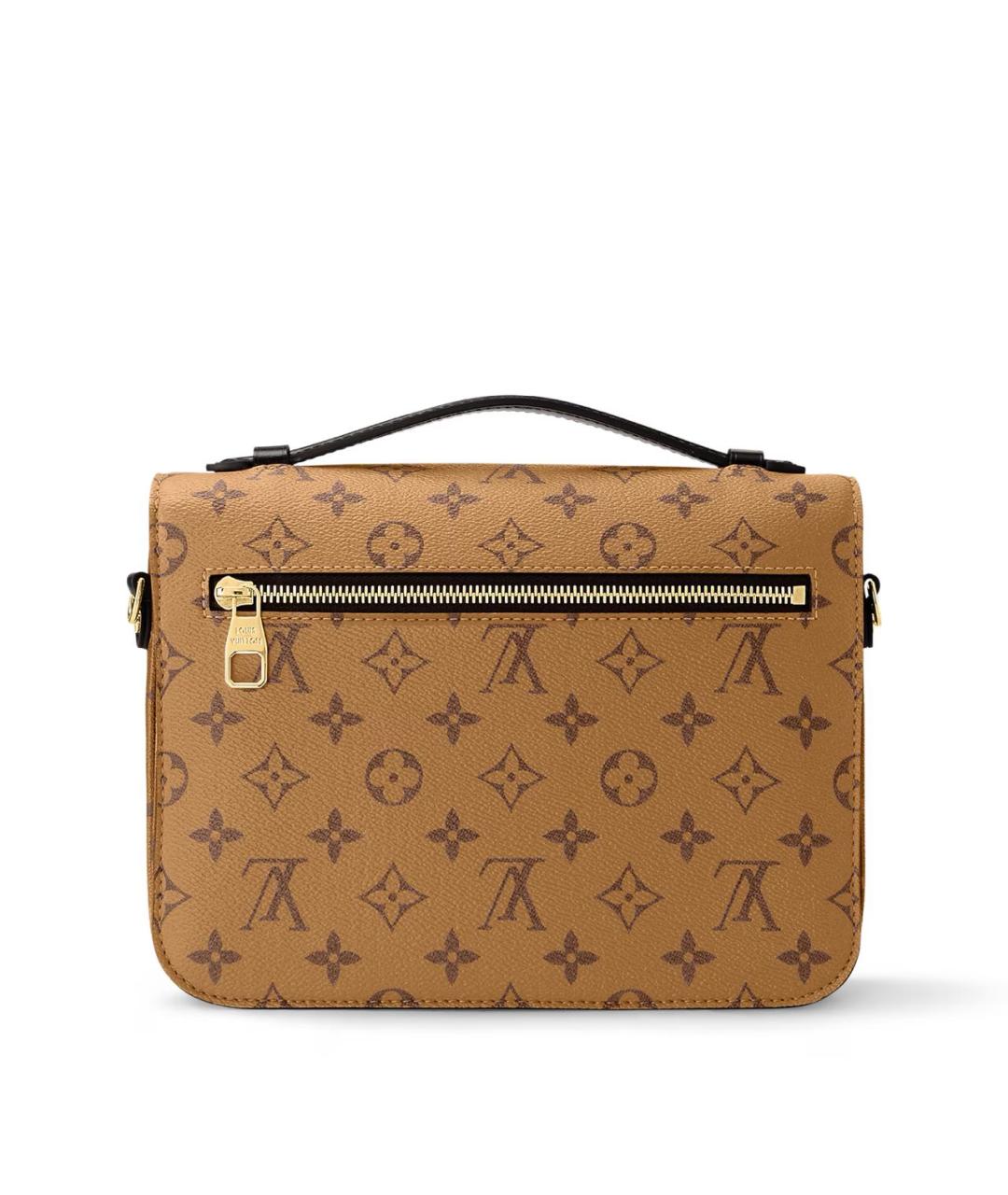 LOUIS VUITTON Коричневая сумка через плечо из канвы, фото 3