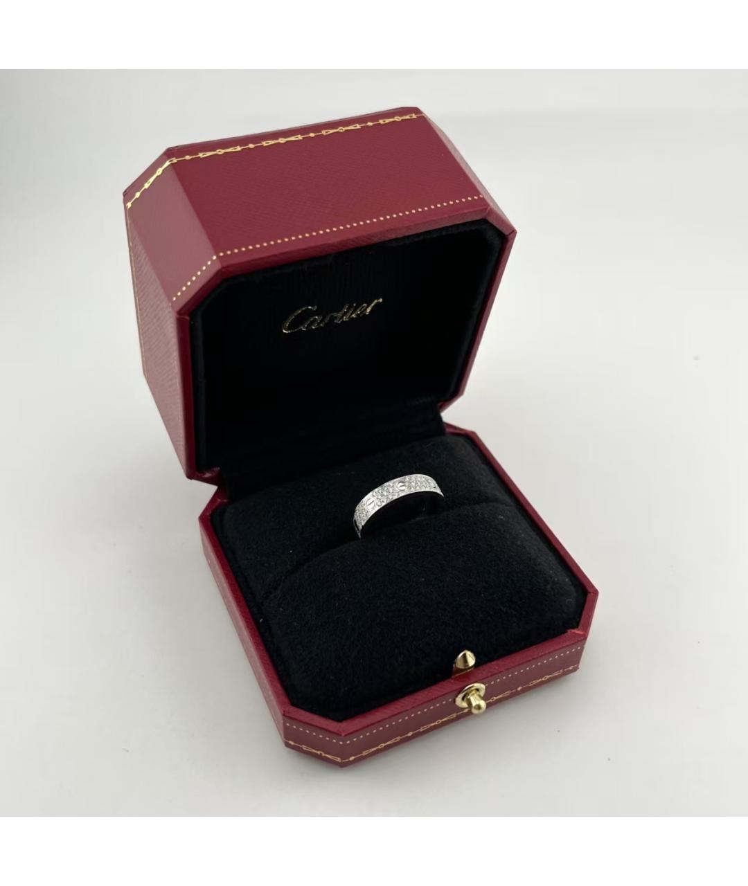 CARTIER Серебряное кольцо из белого золота, фото 2