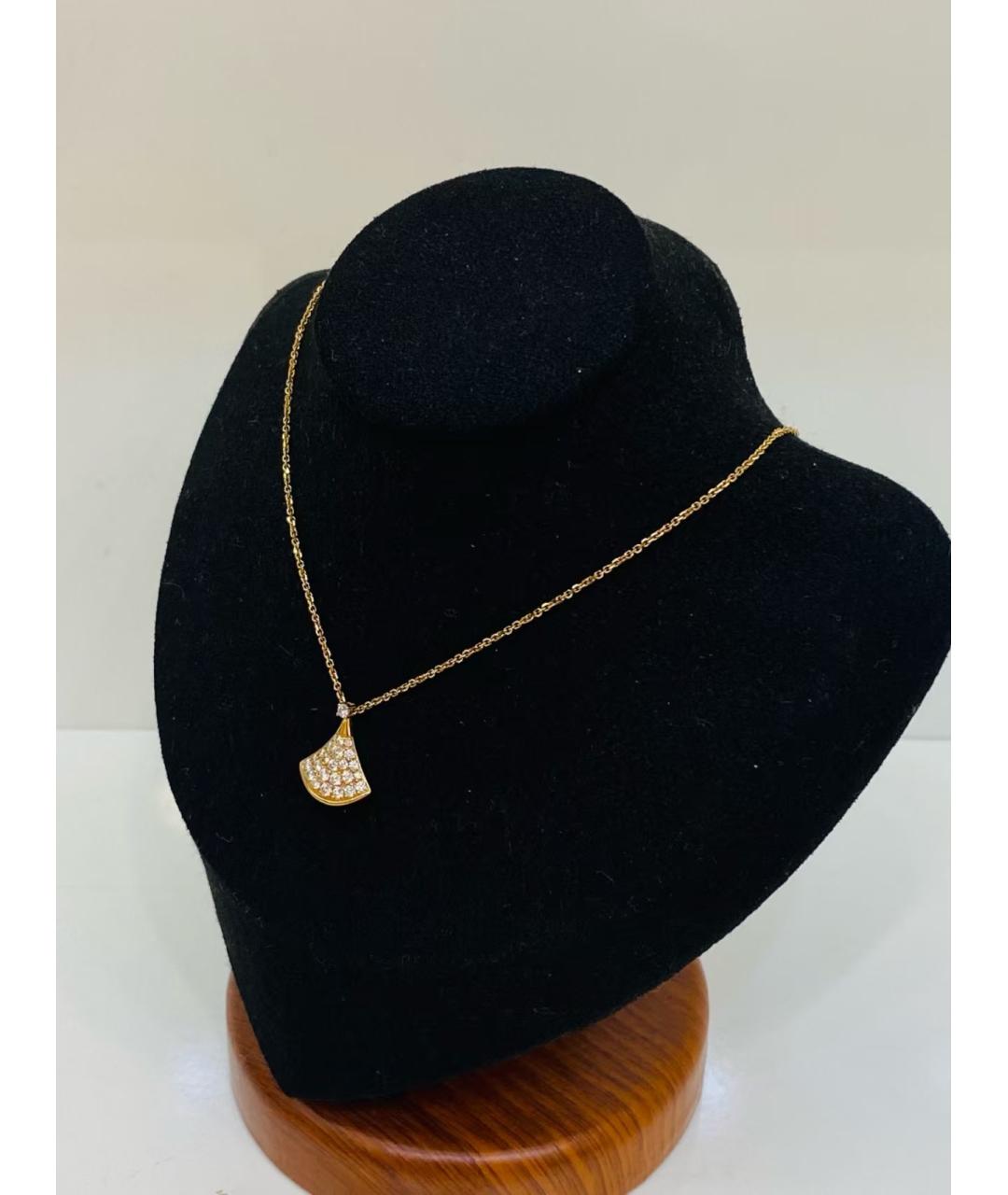 BVLGARI Золотое колье из розового золота, фото 3