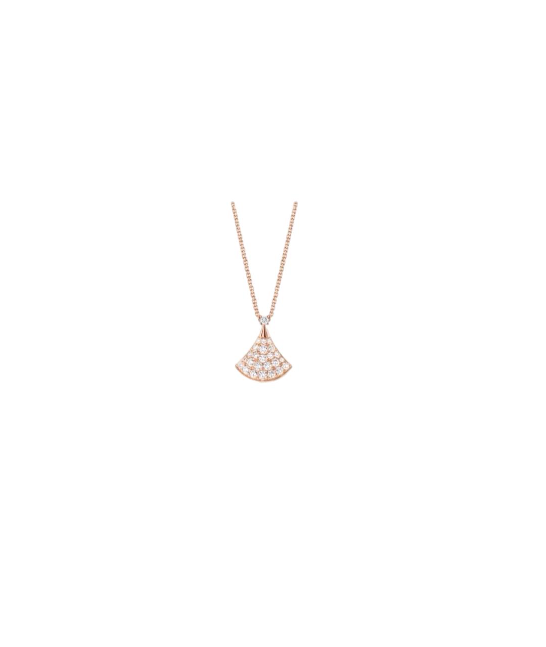 BVLGARI Золотое колье из розового золота, фото 7