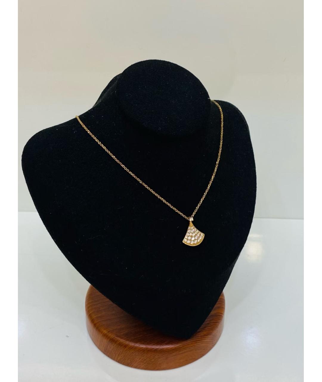 BVLGARI Золотое колье из розового золота, фото 4