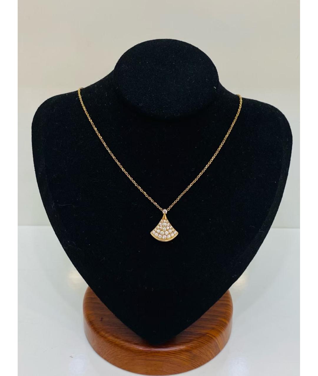 BVLGARI Золотое колье из розового золота, фото 2