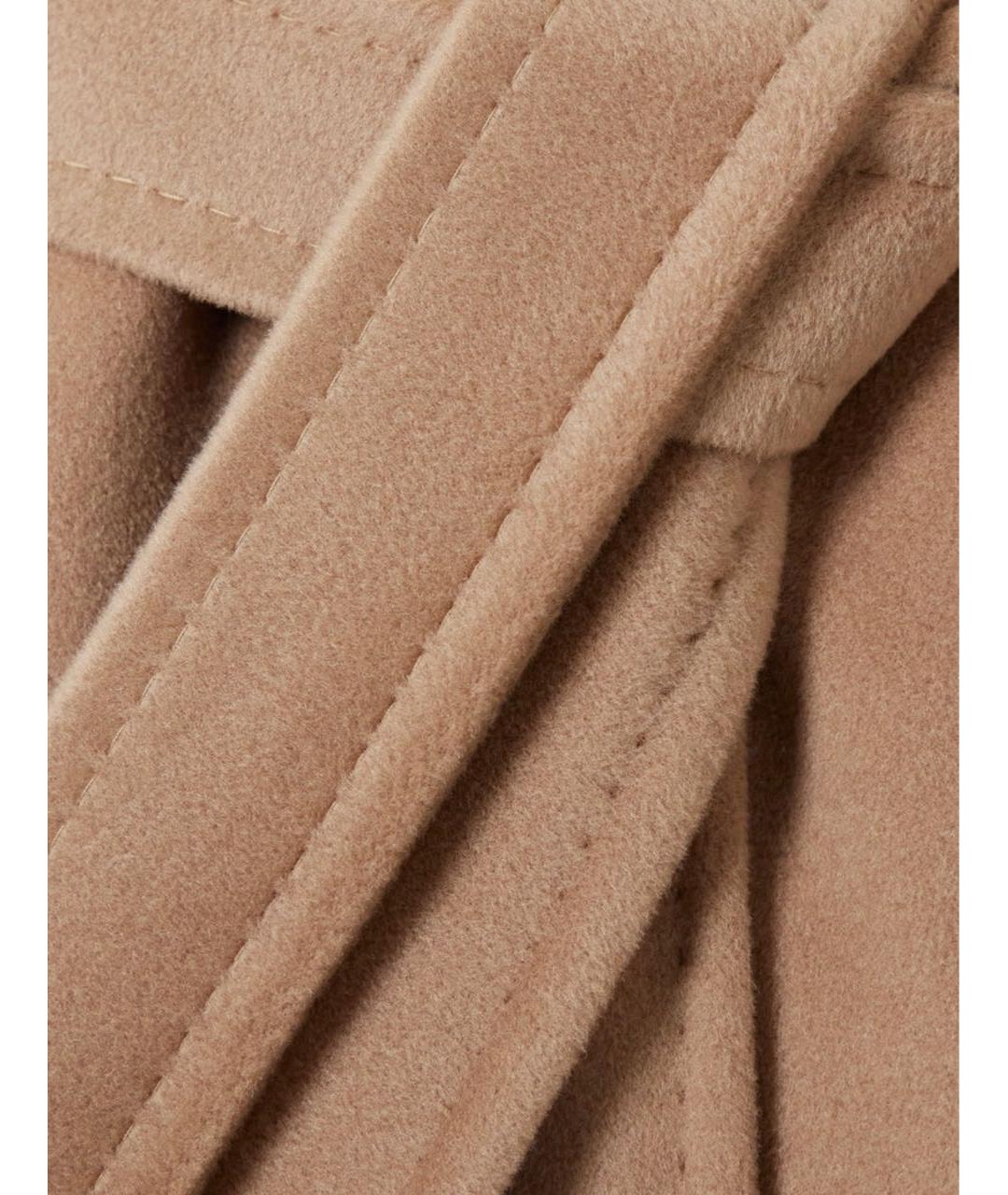 MAX MARA Бежевое шерстяное пальто, фото 6