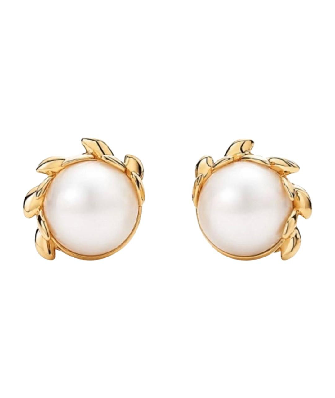 TIFFANY&CO Золотые серьги из желтого золота, фото 1