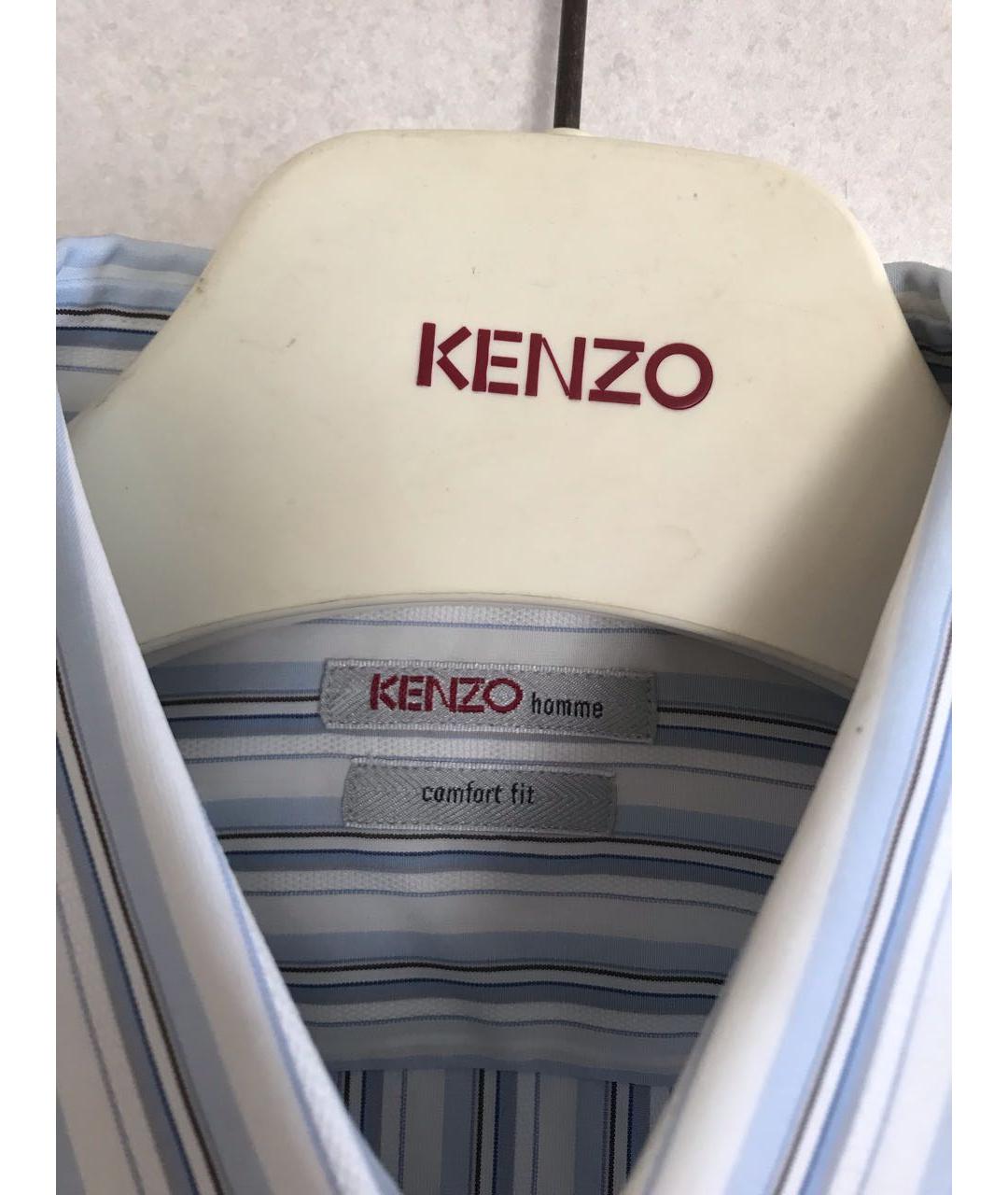 KENZO Мульти хлопковая классическая рубашка, фото 2
