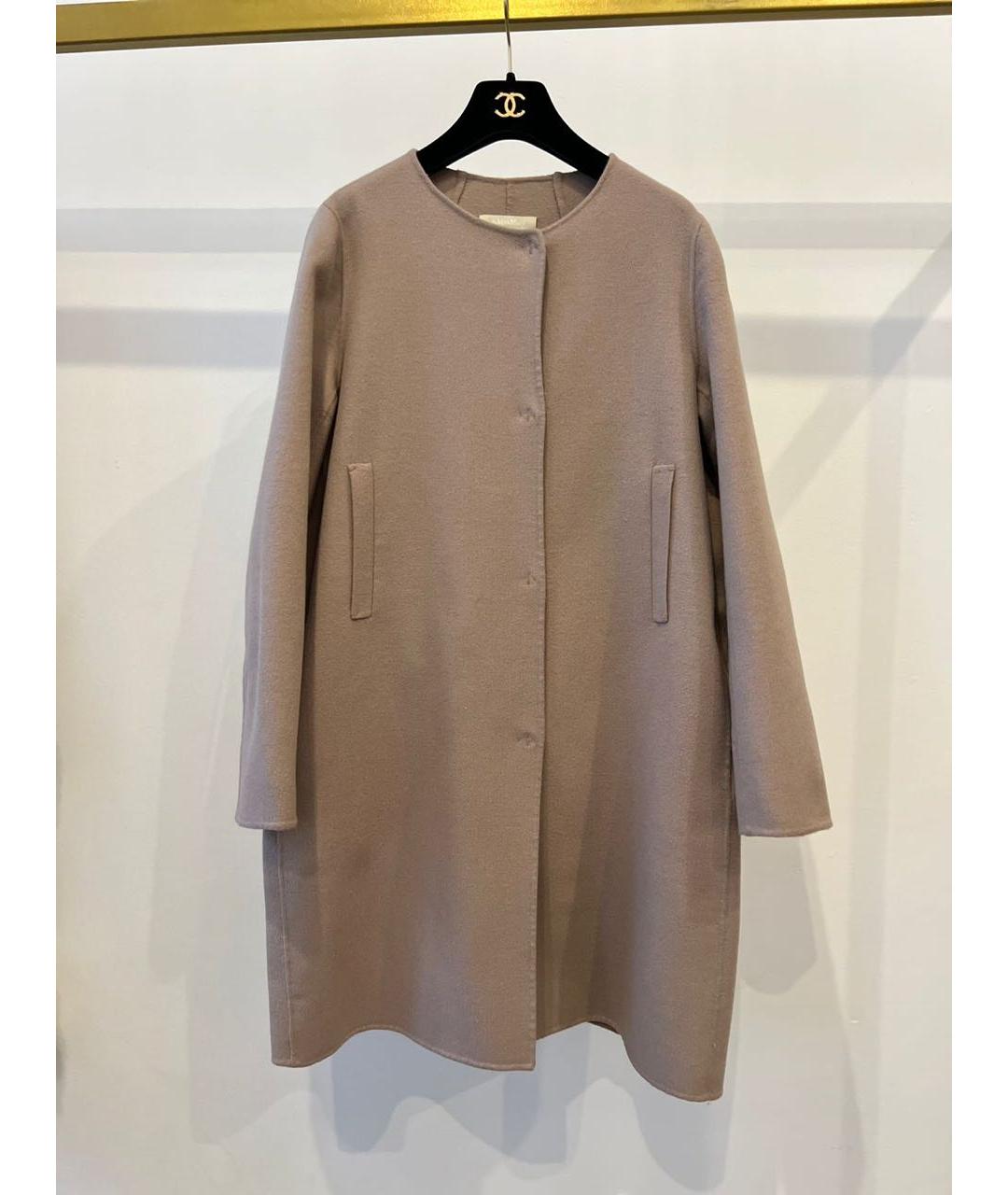 'S MAX MARA Бежевое пальто, фото 9