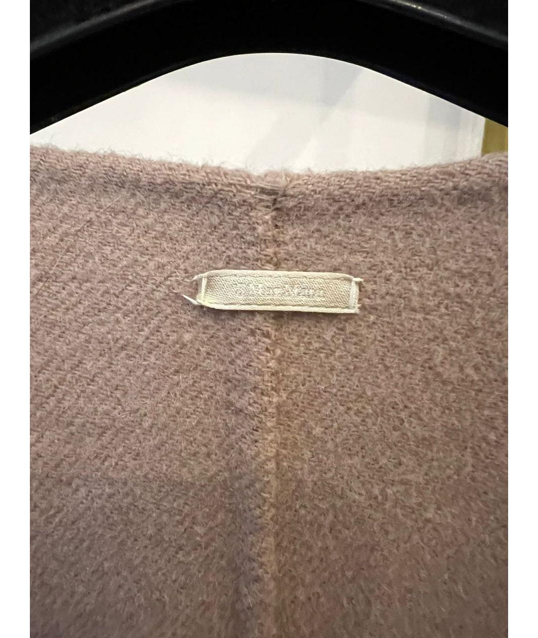 'S MAX MARA Бежевое пальто, фото 3