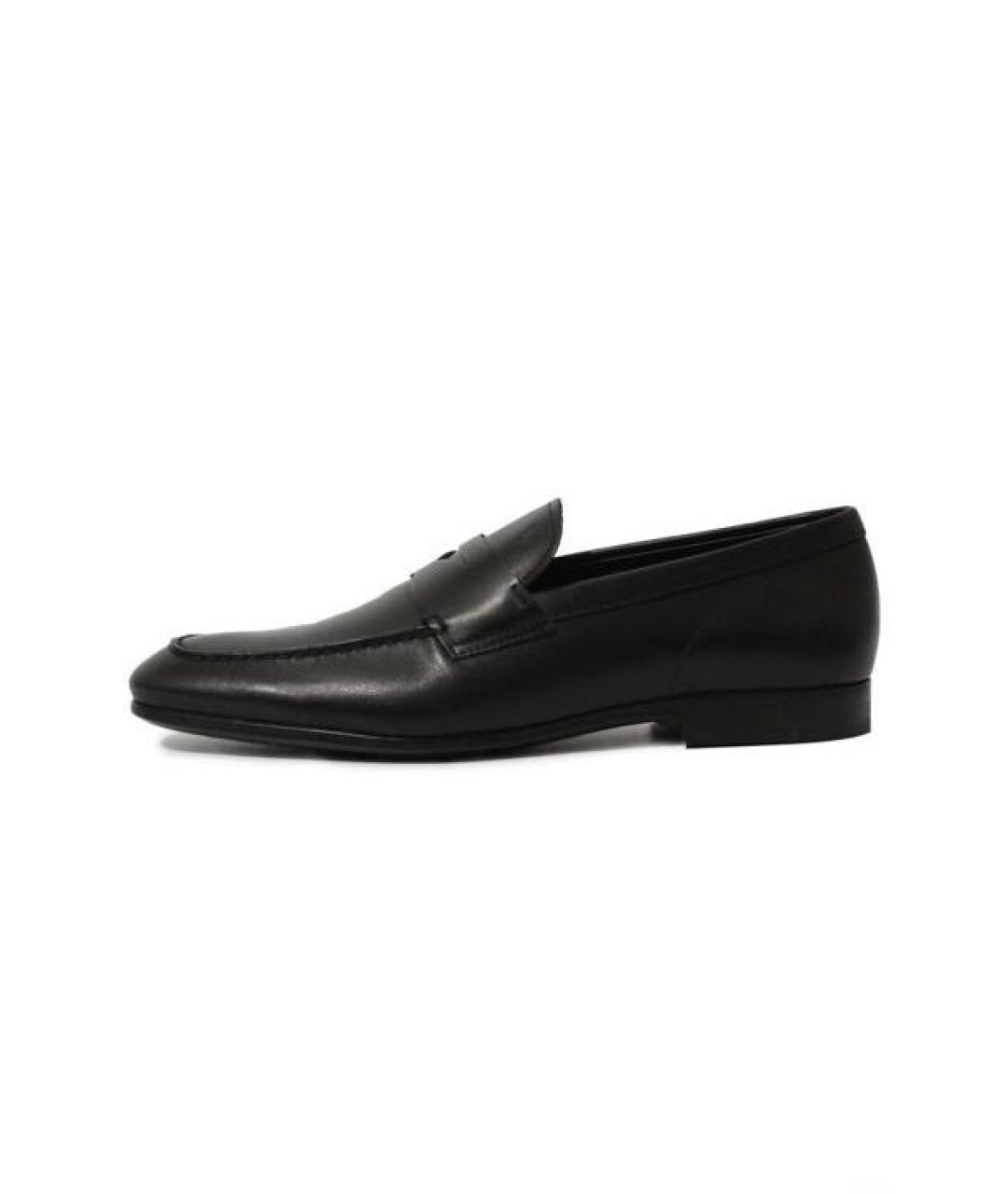 TOD'S Черные кожаные туфли, фото 8