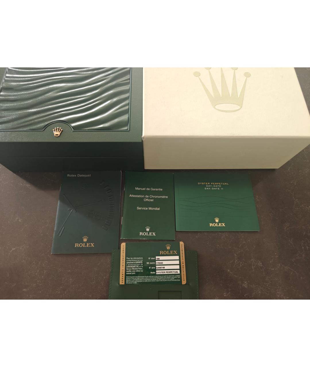 ROLEX Золотые часы из желтого золота, фото 4