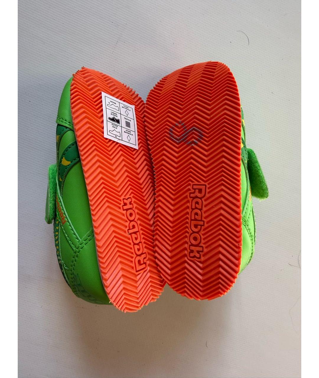 REEBOK Зеленые кеды, фото 5