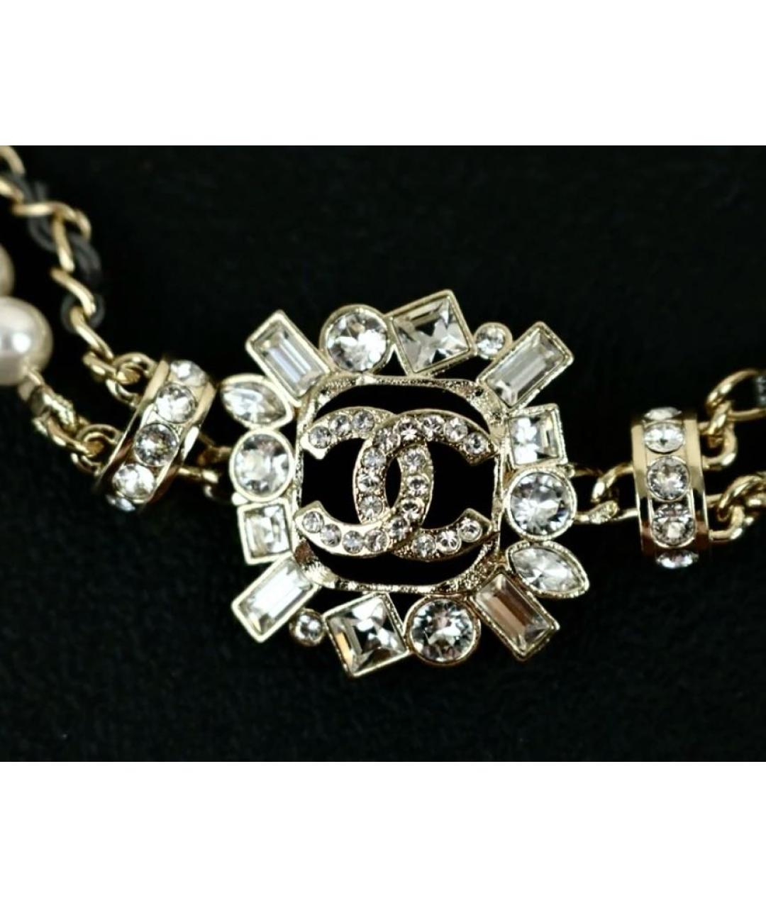 CHANEL Белое жемчужное колье, фото 3
