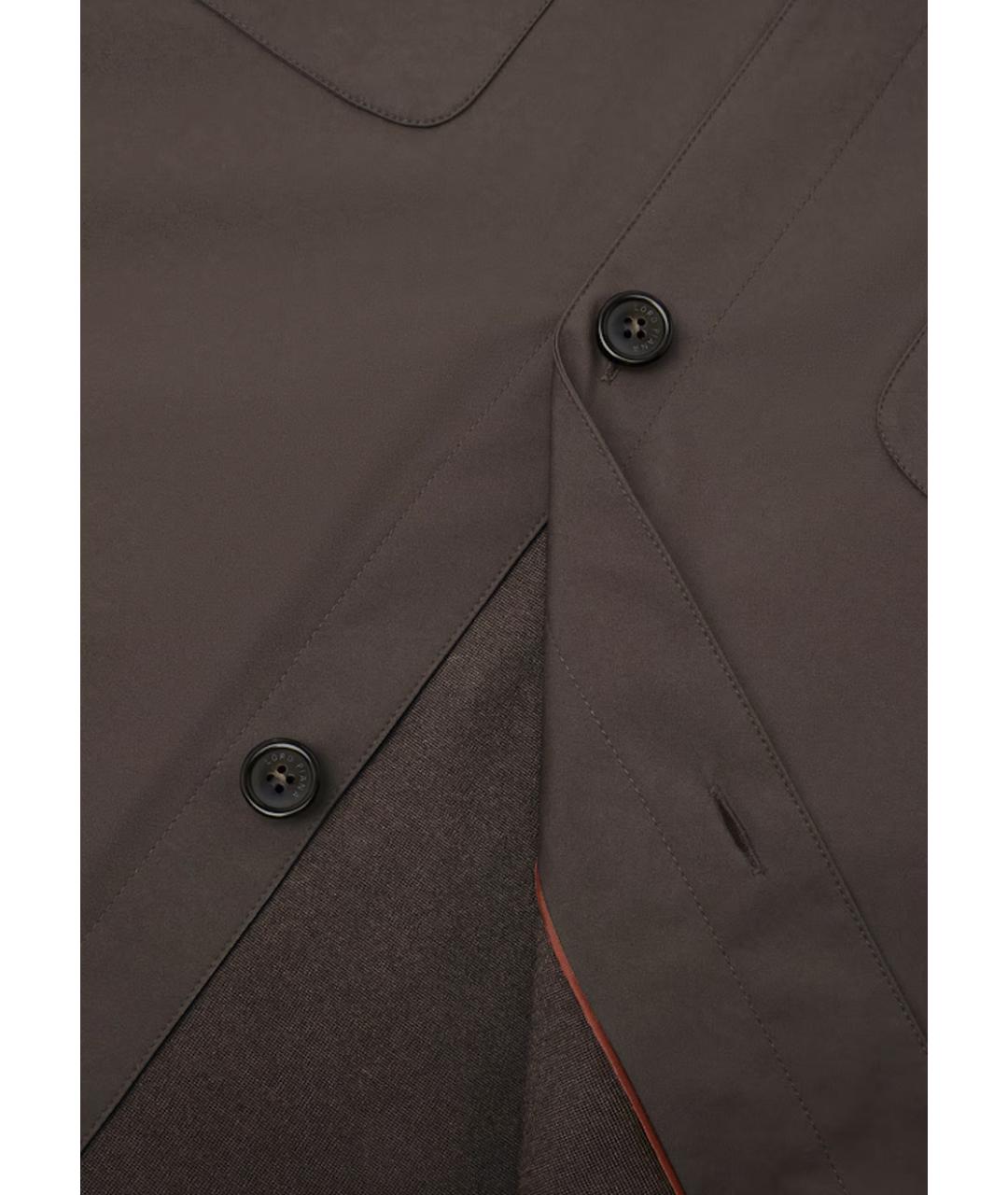 LORO PIANA Коричневая куртка, фото 5
