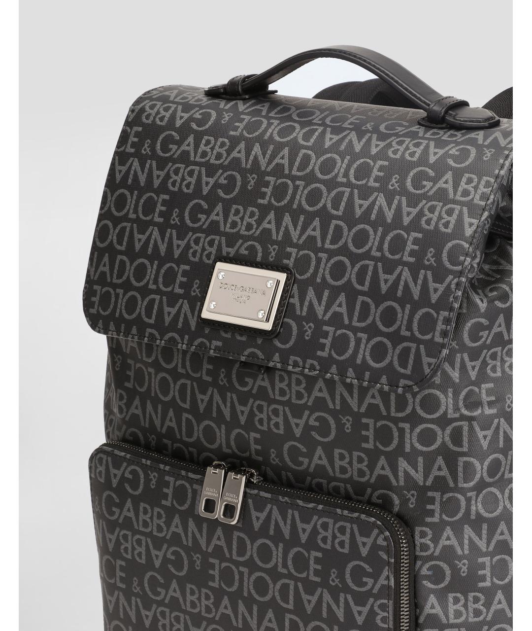 DOLCE&GABBANA Черный рюкзак, фото 5