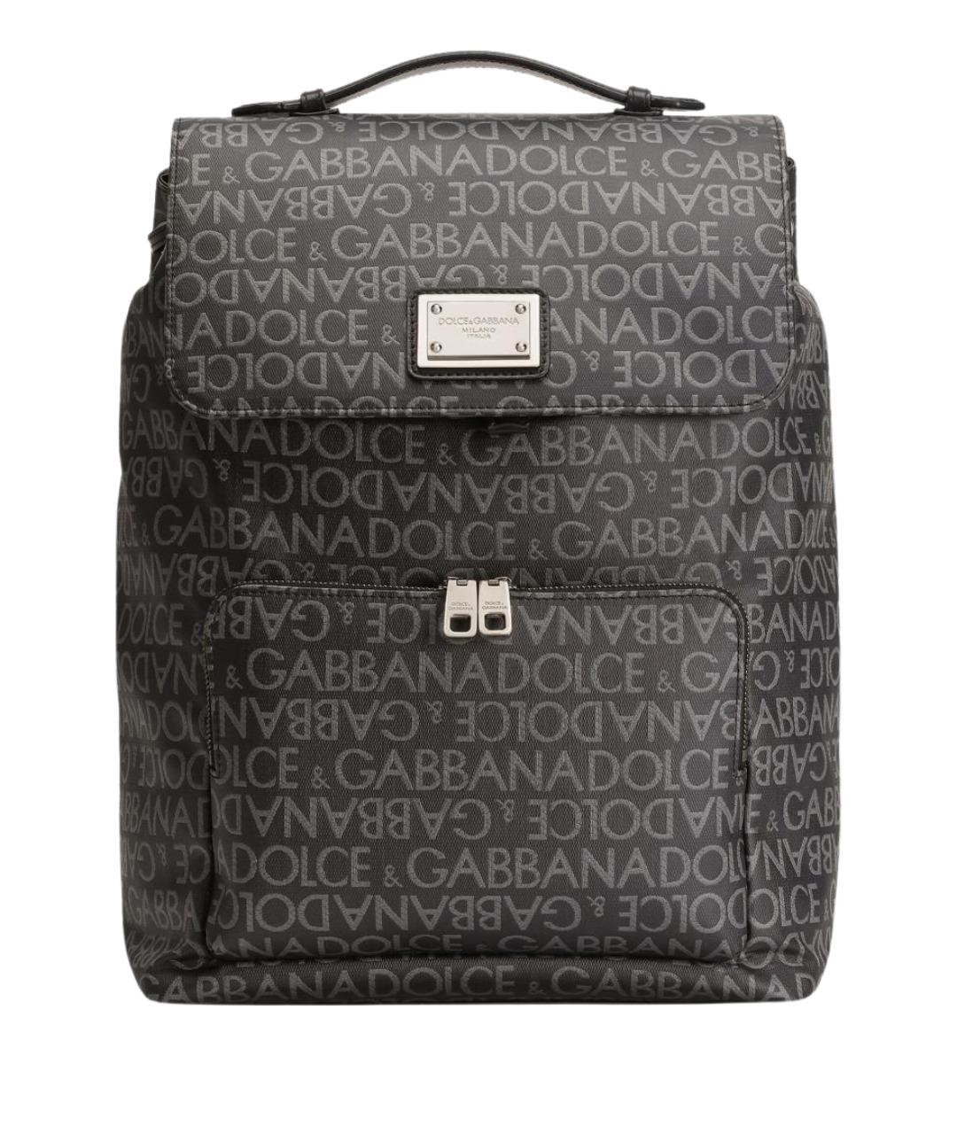 DOLCE&GABBANA Черный рюкзак, фото 1