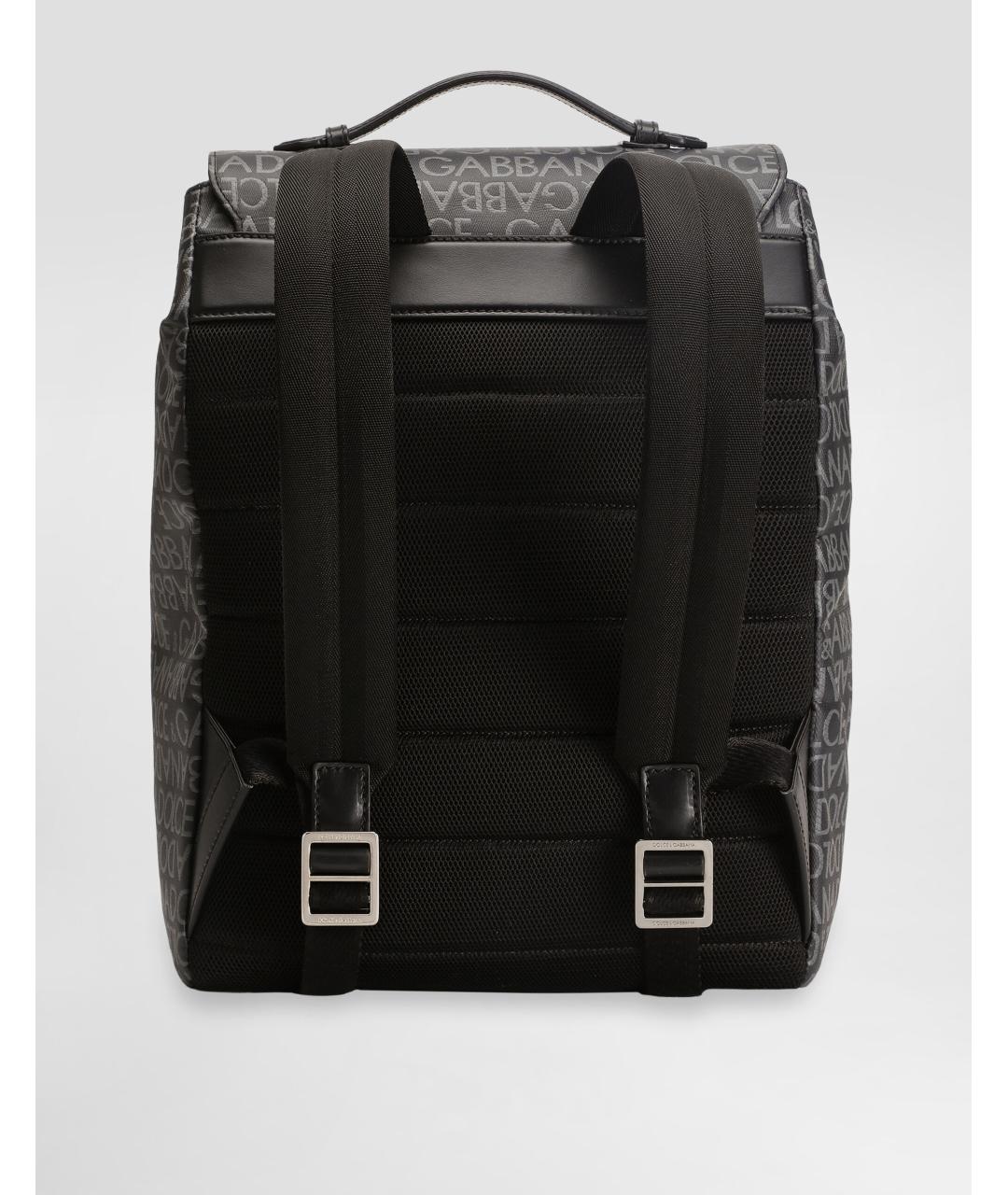 DOLCE&GABBANA Черный рюкзак, фото 4