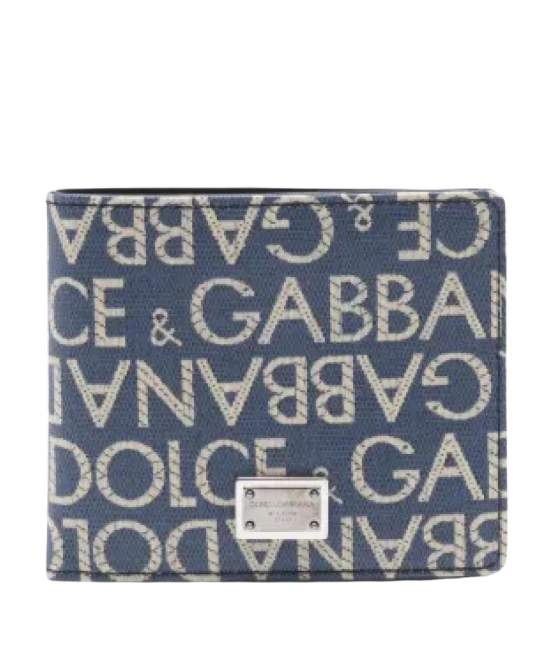 DOLCE&GABBANA Синий кошелек, фото 1