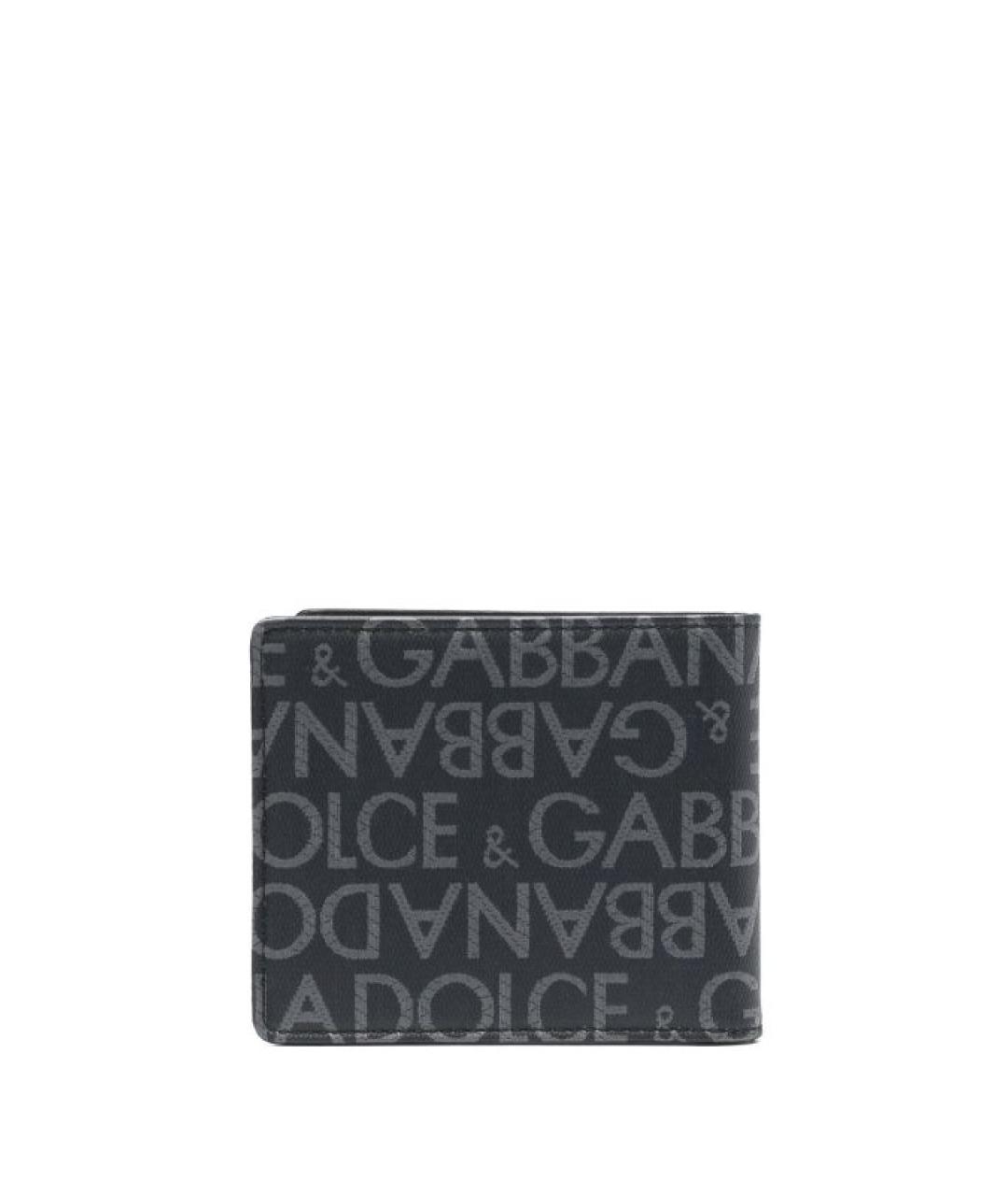 DOLCE&GABBANA Черный кошелек, фото 3
