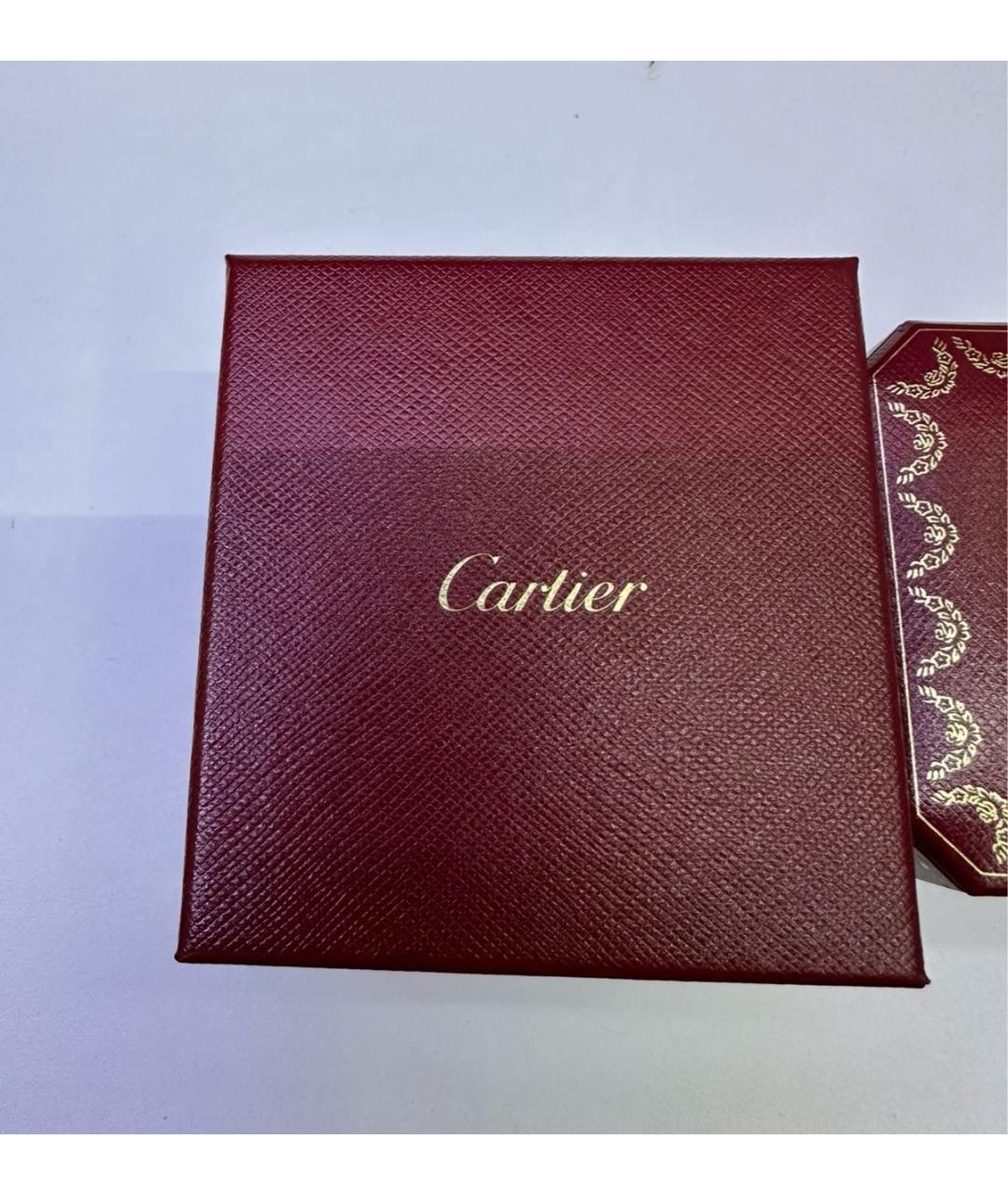 CARTIER Белое платиновое кольцо, фото 4