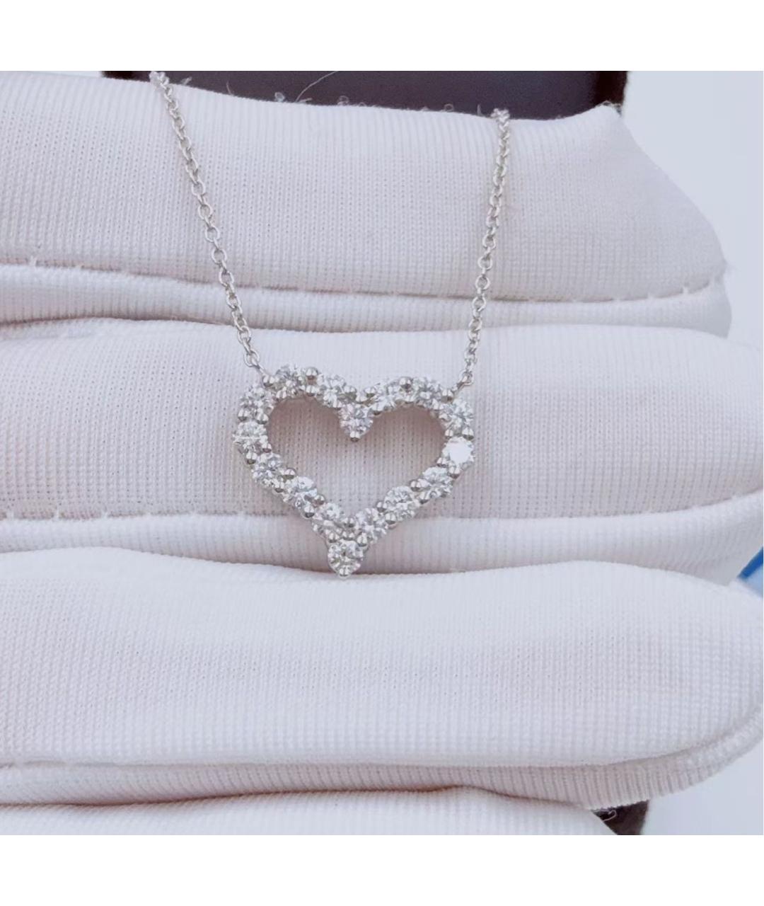 TIFFANY&CO Белое платиновое колье, фото 2
