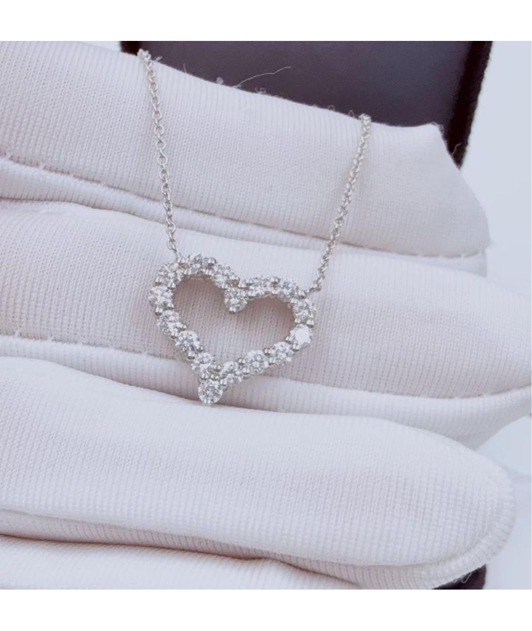 TIFFANY&CO Белое платиновое колье, фото 3