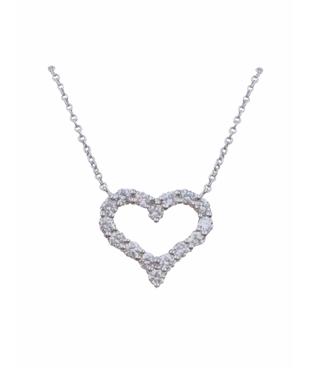 TIFFANY&CO Белое платиновое колье, фото 1