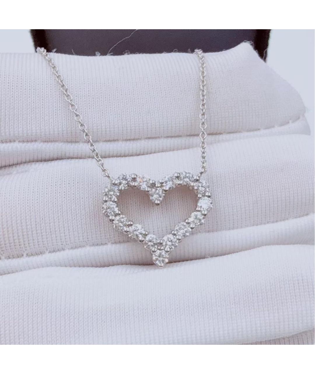 TIFFANY&CO Белое платиновое колье, фото 7