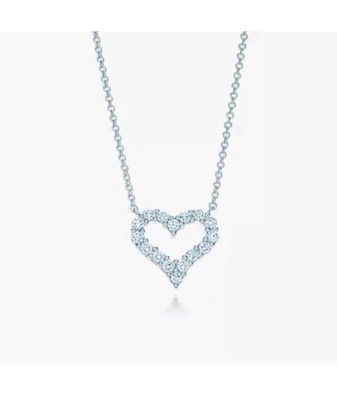 TIFFANY&CO Белое платиновое колье, фото 7