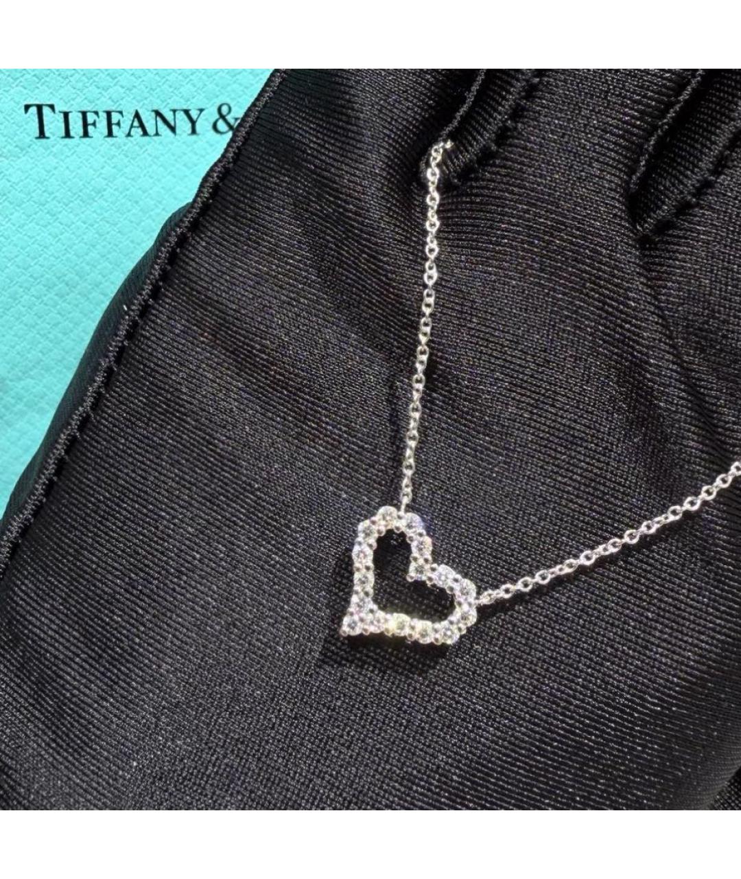 TIFFANY&CO Белое платиновое колье, фото 4