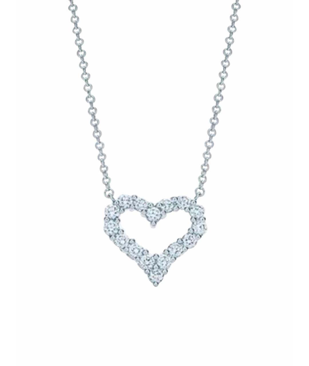 TIFFANY&CO Белое платиновое колье, фото 1