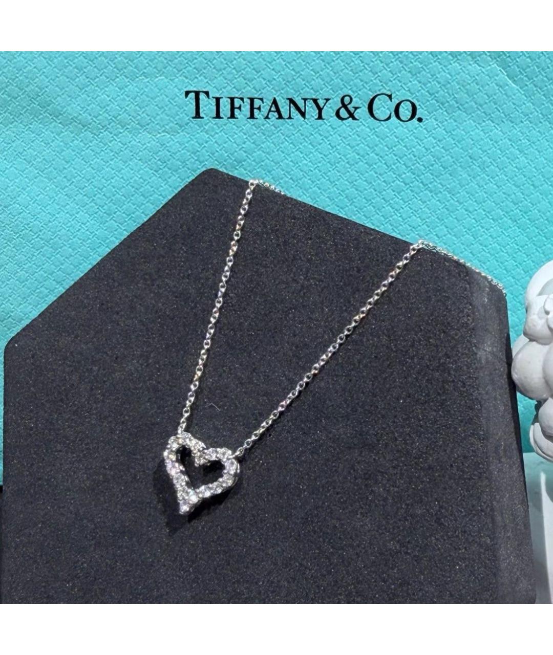 TIFFANY&CO Белое платиновое колье, фото 5
