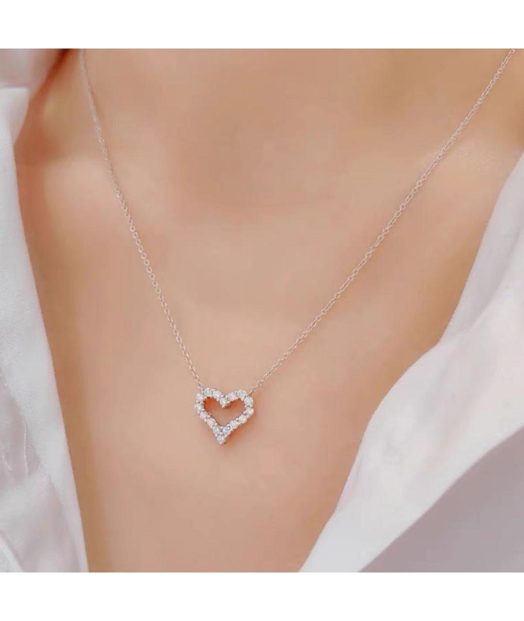 TIFFANY&CO Белое платиновое колье, фото 6