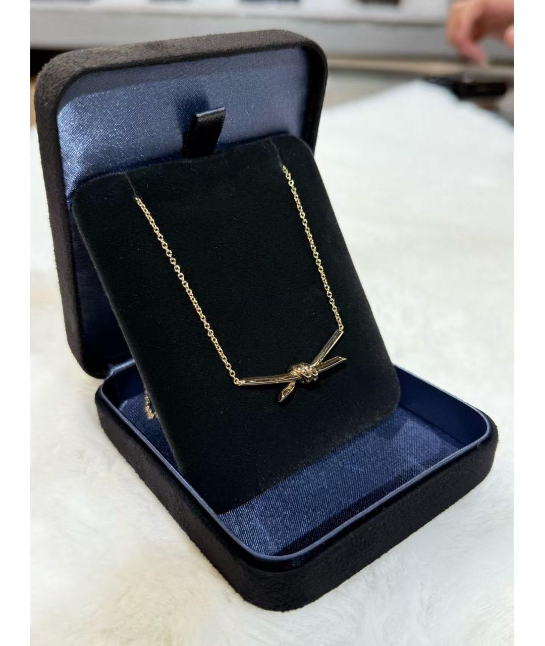 TIFFANY&CO Желтое колье из желтого золота, фото 2