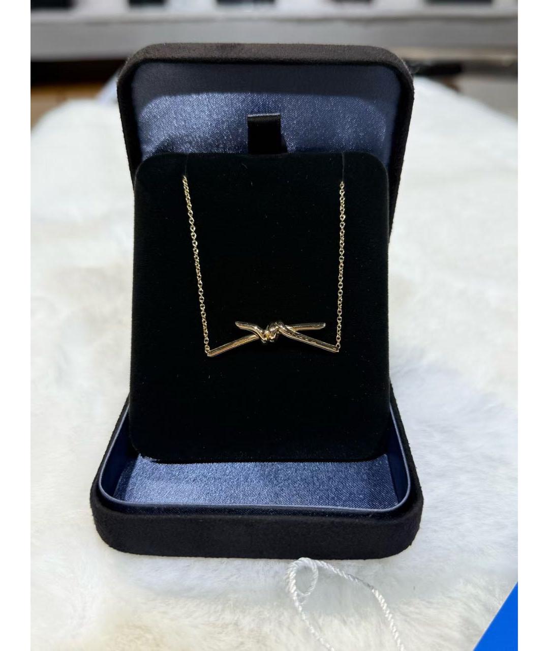 TIFFANY&CO Желтое колье из желтого золота, фото 5