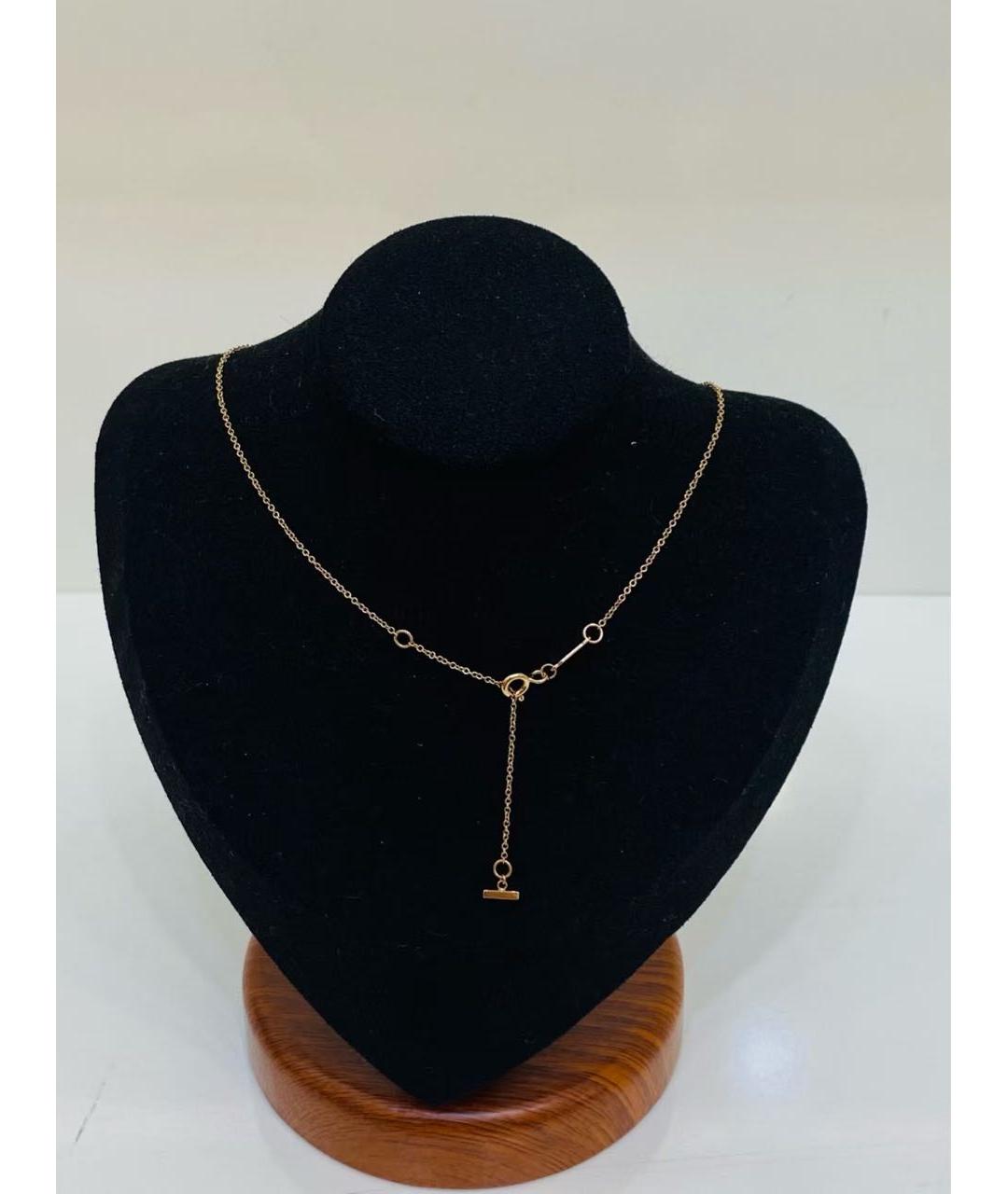 TIFFANY&CO Желтое колье из желтого золота, фото 4