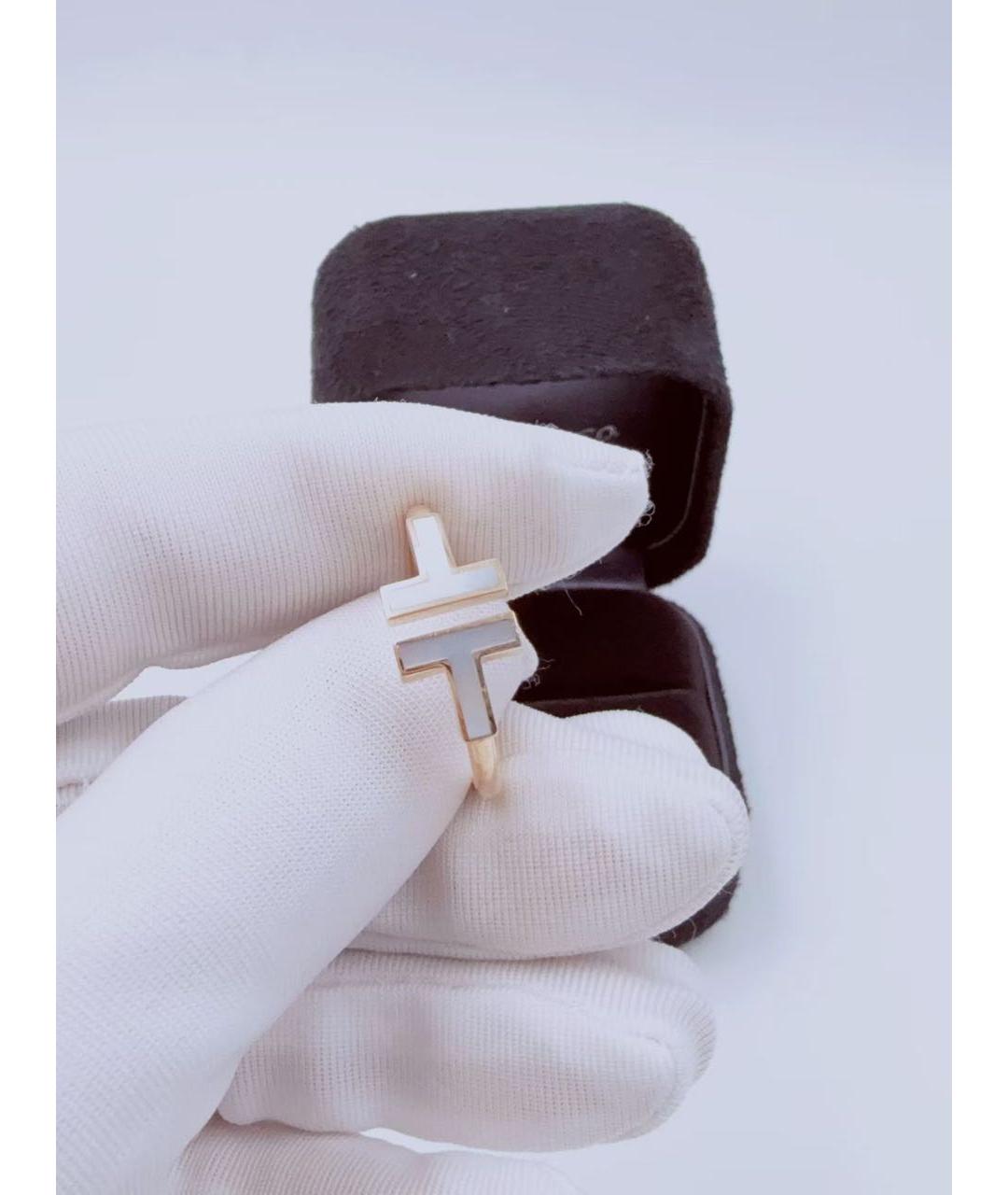 TIFFANY&CO Белое кольцо из розового золота, фото 2